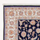 Perserteppich - Täbriz - Royal - 245 x 170 cm - dunkelblau