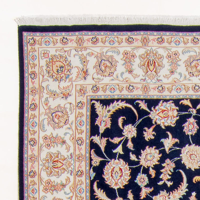 Perserteppich - Täbriz - Royal - 234 x 167 cm - dunkelblau