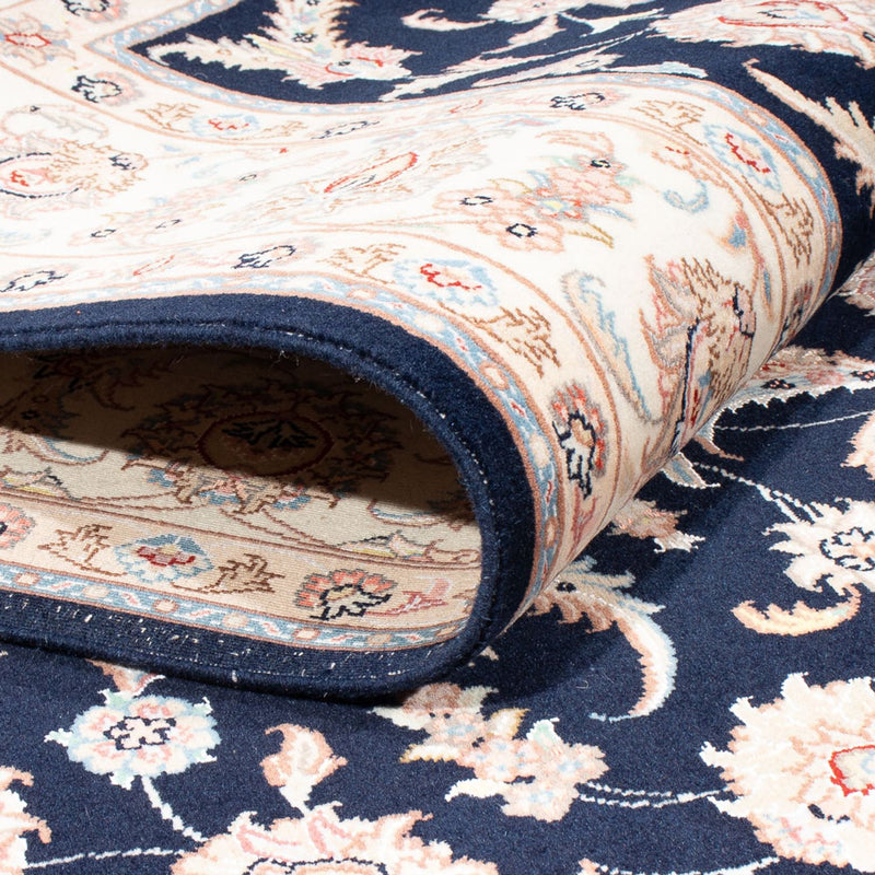 Perserteppich - Täbriz - Royal - 234 x 167 cm - dunkelblau