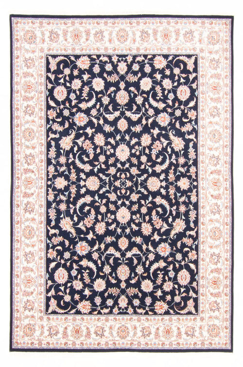 Perserteppich - Täbriz - Royal - 241 x 168 cm - dunkelblau