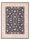 Tabriz - 50 Raj Tappeto 149x197cm - Tappeto persiano - Rettangolo / Blu scuro / 149 x 197 cm Rettangolo