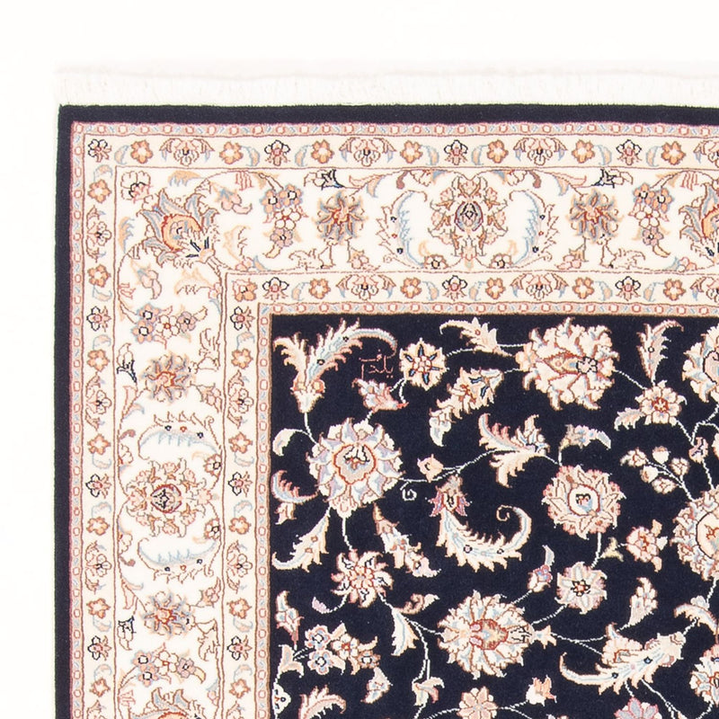 Perserteppich - Täbriz - Royal - 197 x 149 cm - dunkelblau