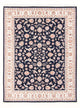 Perserteppich - Täbriz - Royal - 196 x 150 cm - dunkelblau
