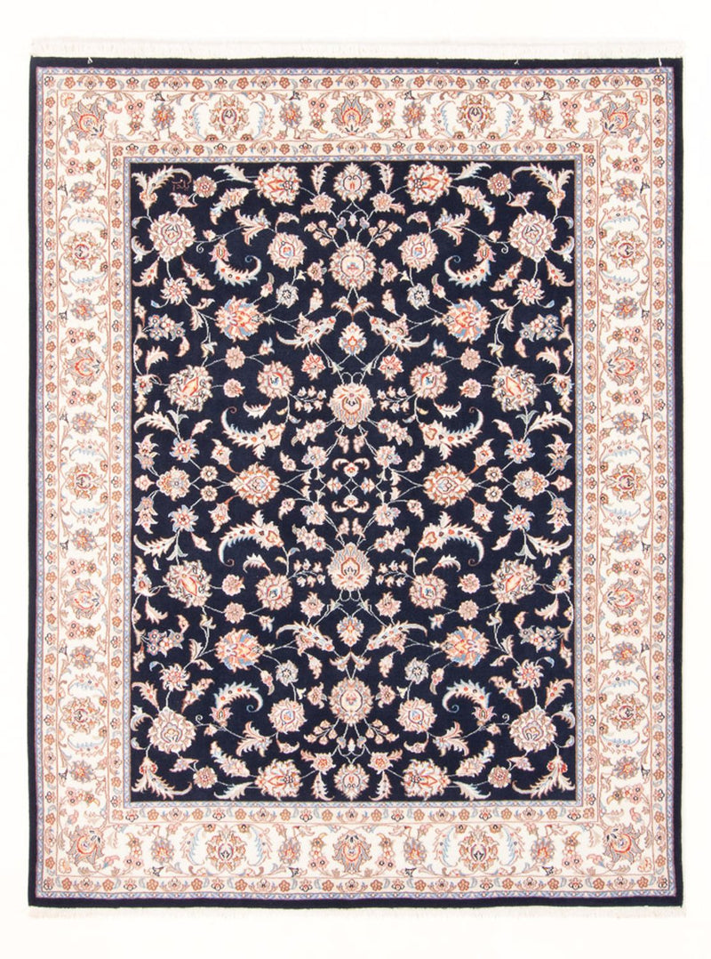 Perserteppich - Täbriz - Royal - 196 x 150 cm - dunkelblau