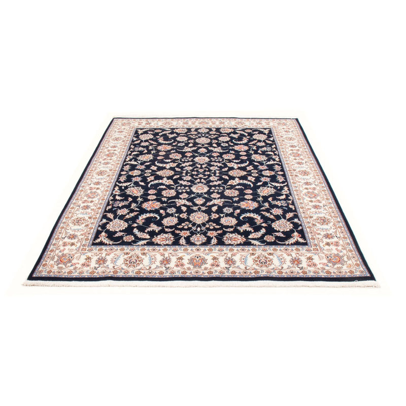 Perserteppich - Täbriz - Royal - 196 x 150 cm - dunkelblau