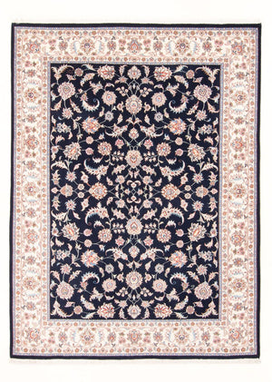 Perserteppich - Täbriz - Royal - 201 x 150 cm - dunkelblau