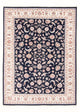Perserteppich - Täbriz - Royal - 201 x 150 cm - dunkelblau