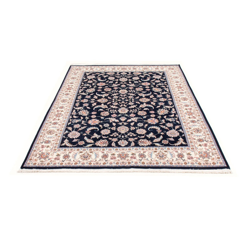 Perserteppich - Täbriz - Royal - 201 x 150 cm - dunkelblau