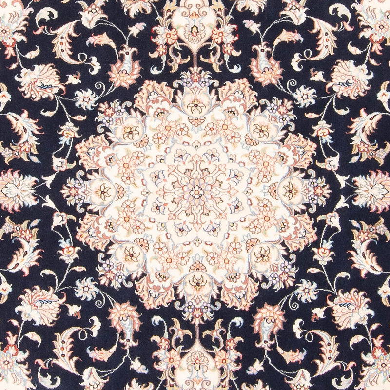 Perserteppich - Täbriz - Royal - 199 x 147 cm - dunkelblau