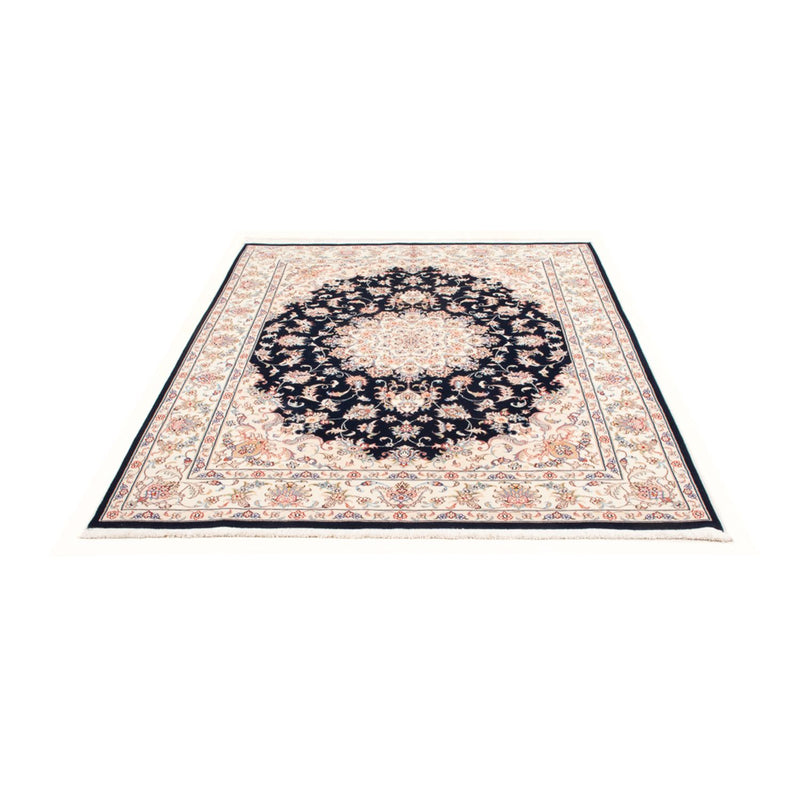 Perserteppich - Täbriz - Royal - 199 x 147 cm - dunkelblau