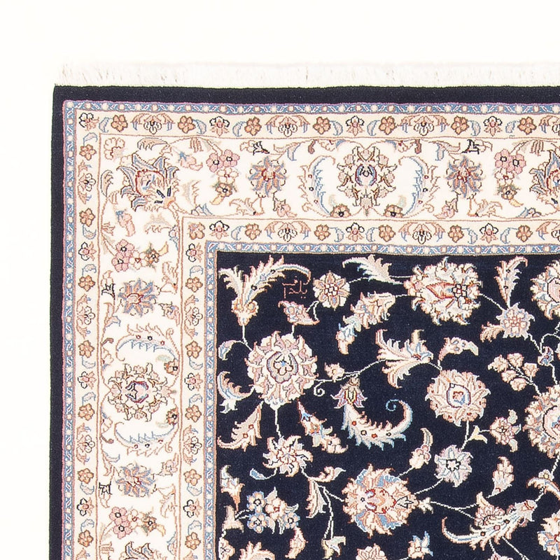 Perserteppich - Täbriz - Royal - 202 x 151 cm - dunkelblau