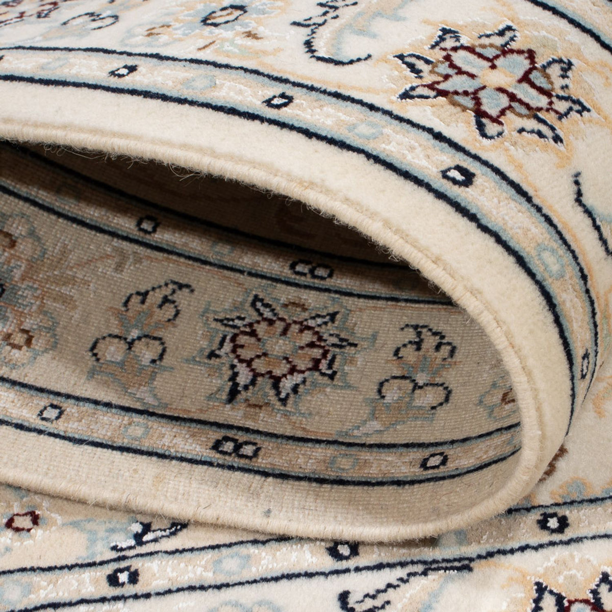 Perserteppich - Nain - Premium - 118 x 81 cm - creme