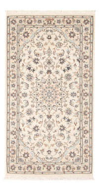 Tapis persan - Nain - Premium - 138 x 76 cm - crème