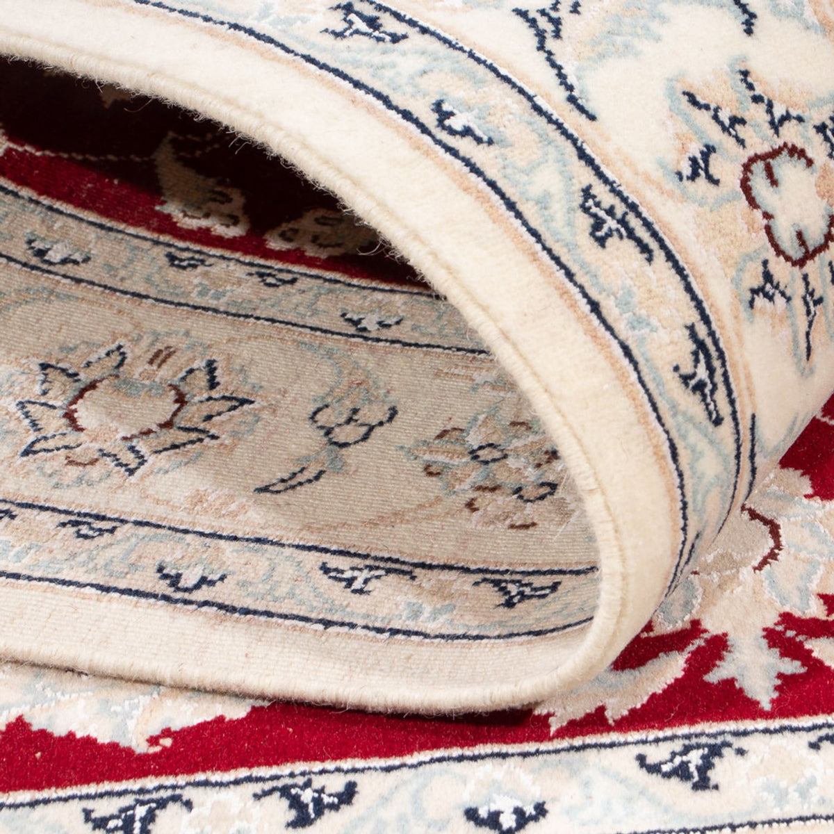 Perserteppich - Nain - Royal - 152 x 107 cm - rot