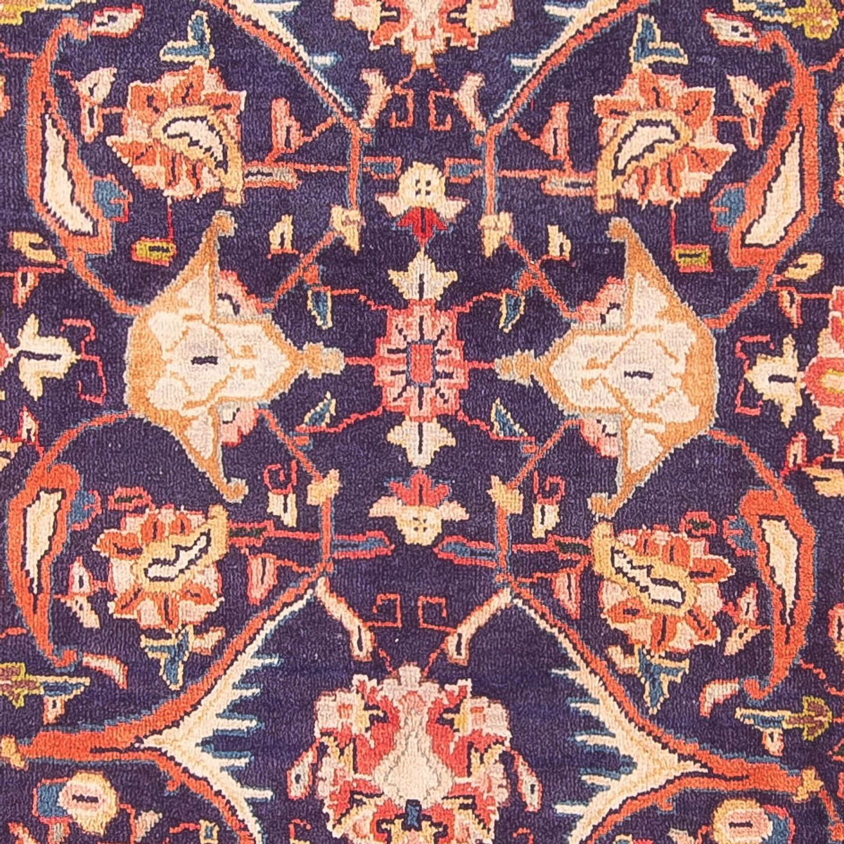 Läufer Perser - Bidjar - 306 x 118 cm - dunkelblau