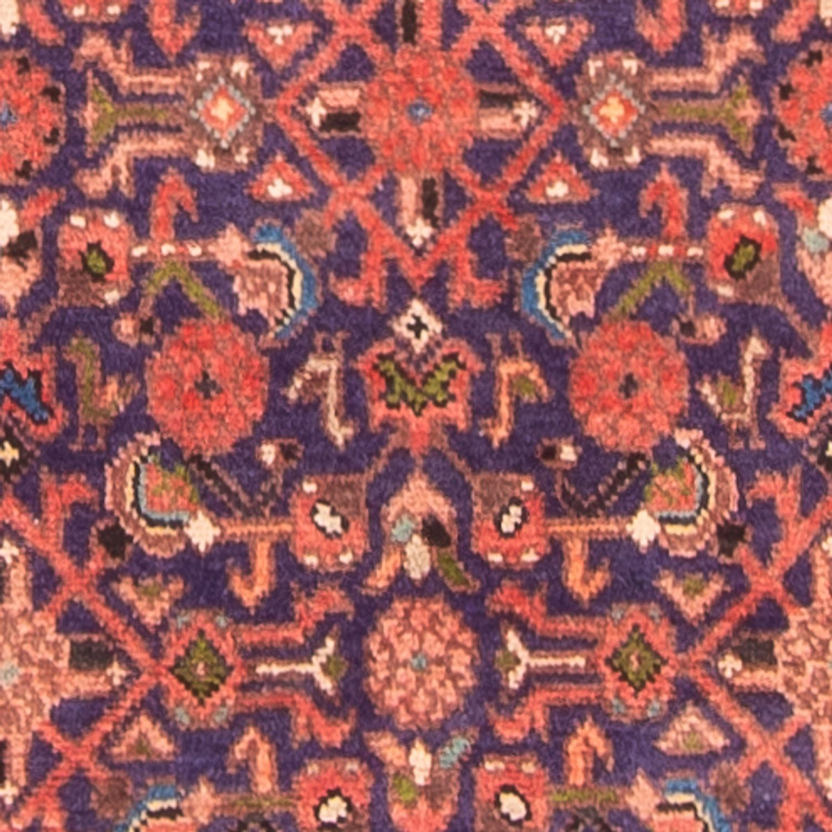 Läufer Perser - Nomadic - 308 x 118 cm - dunkelblau