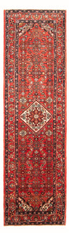 Tapis de Hosseinabad Tapis 114x325cm - Tapis persan - rouge - Tapis de couloir / Rouge / 114 x 325 cm Tapis de couloir