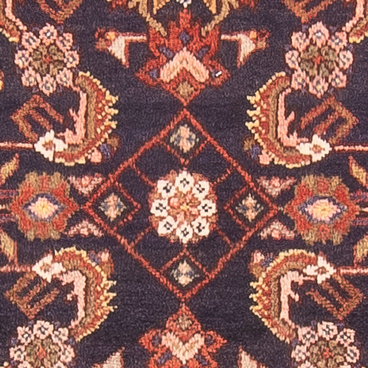 Läufer Perser - Nomadic - 290 x 103 cm - dunkelblau