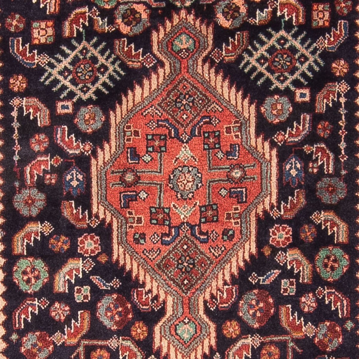 Läufer Perser - Nomadic - 307 x 97 cm - dunkelblau