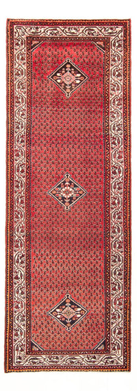Tapis de couloir Tapis persan - Nomadic - 314 x 111 cm - rouge