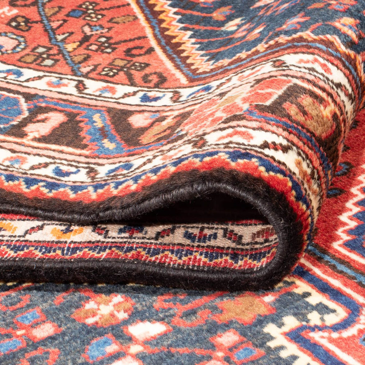 Läufer Perser - Nomadic - 324 x 115 cm - dunkelblau