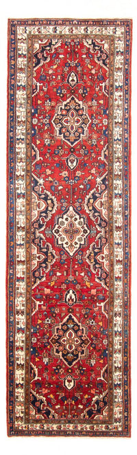 Tapis de couloir Tapis persan - Nomadic - 356 x 113 cm - rouge