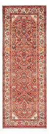 Tapis de Hosseinabad Tapis 115x322cm - Tapis persan - Tapis de couloir / Rouge / 115 x 322 cm Tapis de couloir