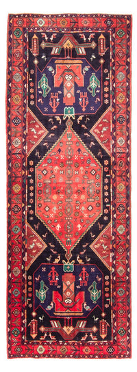 Tapis de couloir Tapis persan - Nomadic - 324 x 130 cm - bleu foncé