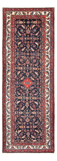 Tapis de couloir Tapis persan - Nomadic - 313 x 110 cm - bleu foncé