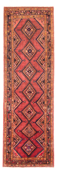 Tapis de couloir Tapis persan - Nomadic - 280 x 98 cm - rouge