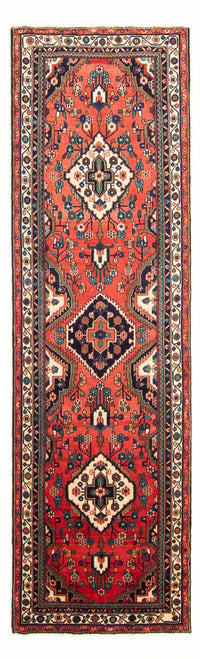 Tapis de couloir Tapis persan - Nomadic - 336 x 111 cm - rouge