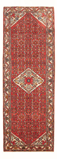 Tapis de couloir Tapis persan - Nomadic - 311 x 111 cm - rouge