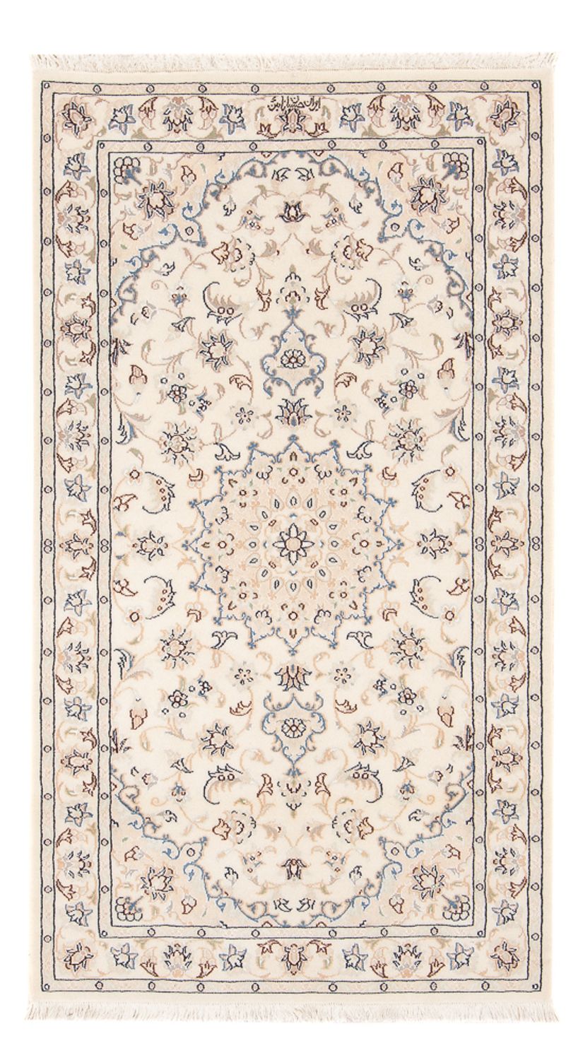 Perserteppich - Nain - Premium - 142 x 74 cm - creme
