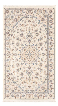 Tapis persan - Nain - Premium - 142 x 74 cm - crème