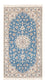 Perserteppich - Nain - Premium - 138 x 76 cm - hellblau