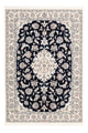 Perserteppich - Nain - Premium - 148 x 107 cm - dunkelblau
