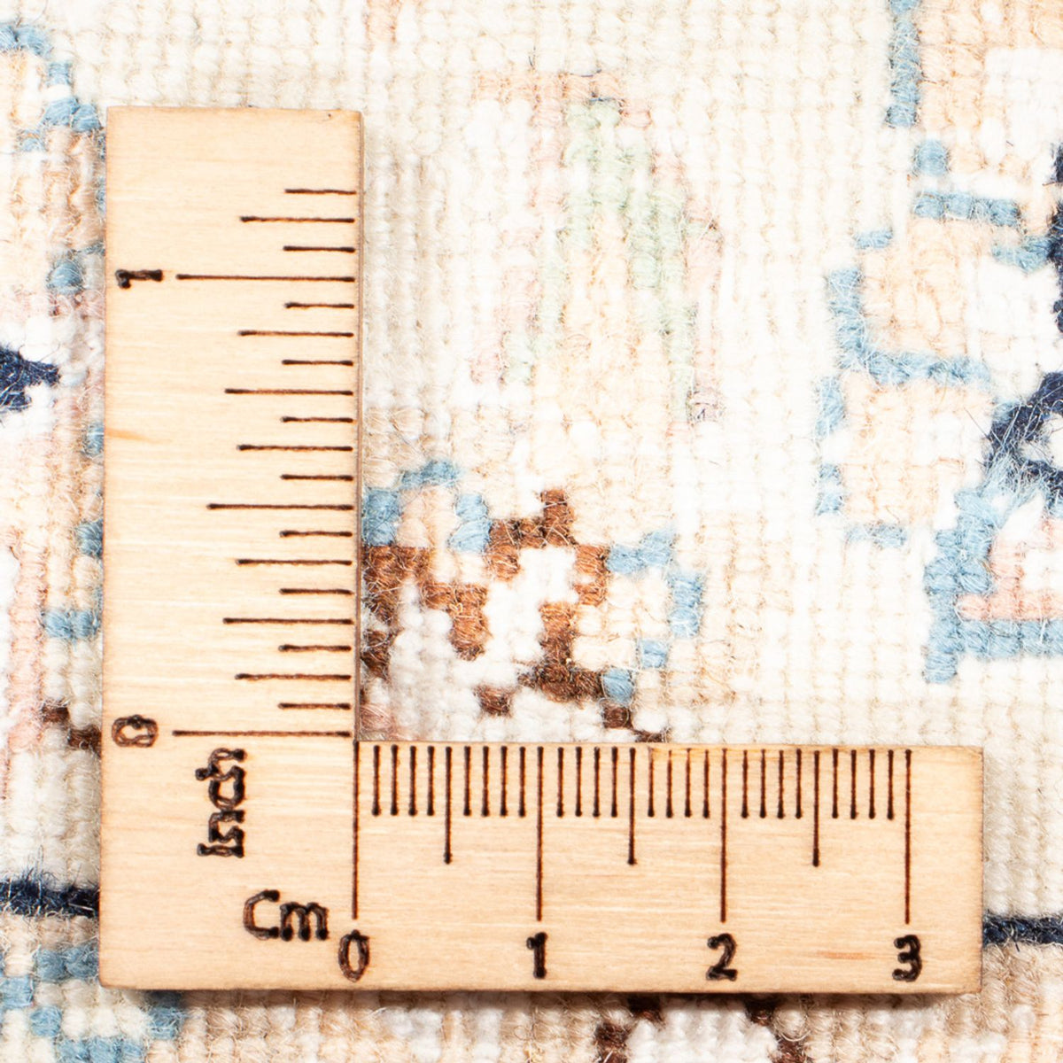 Perserteppich - Nain - Premium - 134 x 74 cm - dunkelblau