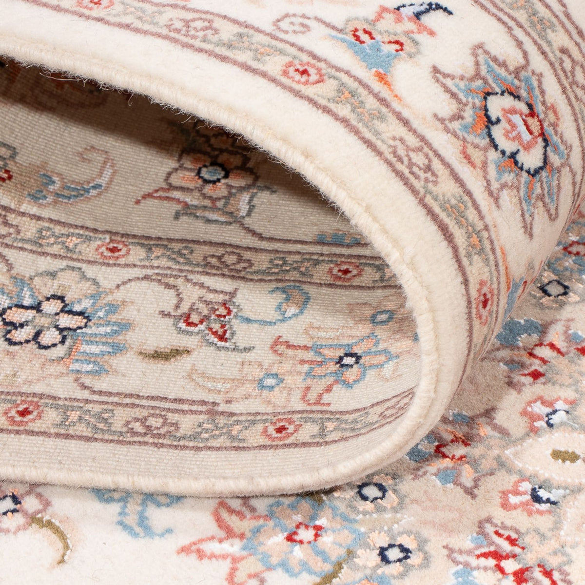 Läufer Perser - Täbriz - Royal - 296 x 80 cm - creme