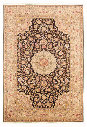 Perserteppich - Täbriz - Royal - 296 x 196 cm - dunkelblau