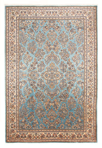 Tapis persan - Classique - 310 x 205 cm - bleu clair