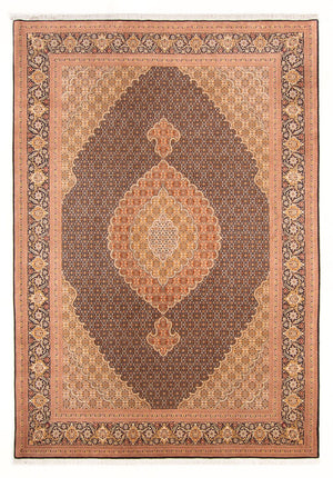 Perserteppich - Täbriz - Royal - 297 x 200 cm - dunkelblau