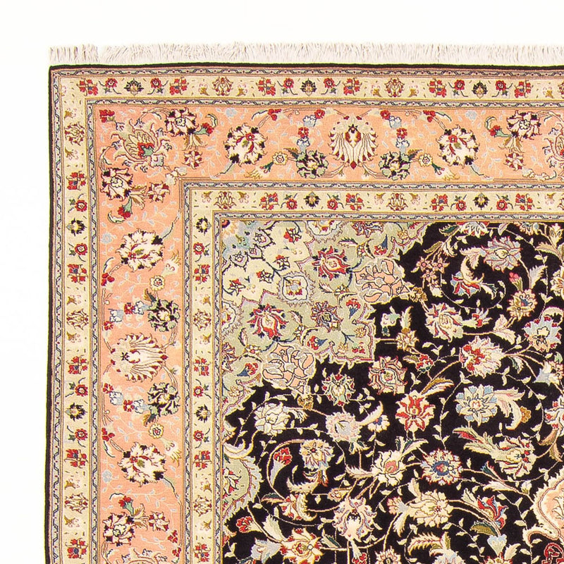 Perserteppich - Täbriz - Royal - 293 x 207 cm - dunkelblau