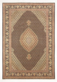 Tappeto Persero - Tabriz - Reale - 296 x 199 cm - blu scuro