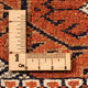 Turkaman Teppich - 305 x 205 cm - dunkelbeige