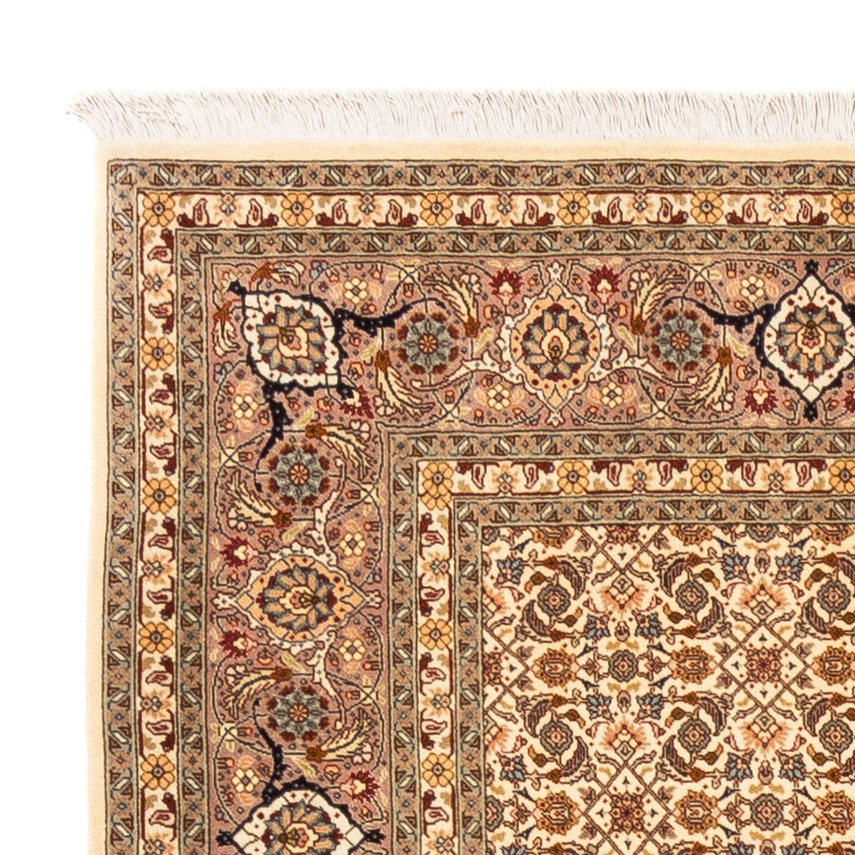 Tabriz - 50 Raj Tappeto 206x204cm - Tappeto persiano