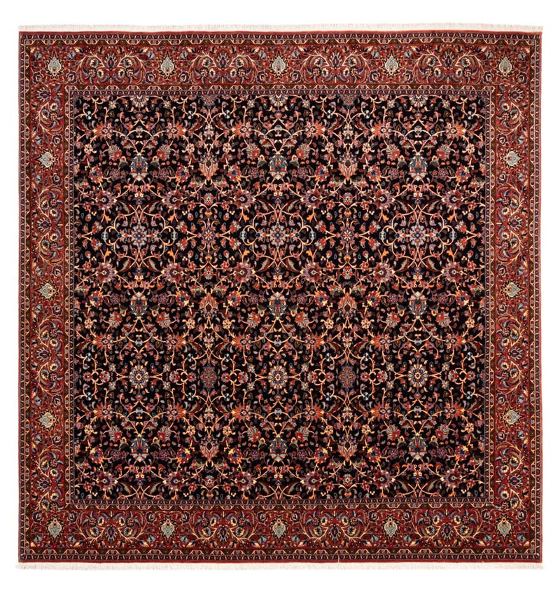 Perserteppich - Bidjar quadratisch  - 250 x 248 cm - dunkelblau