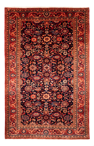 Perserteppich - Nomadic - 316 x 211 cm - bordeauxrot