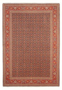 Tapis persan - Tabriz - Royal - 295 x 204 cm - bleu foncé