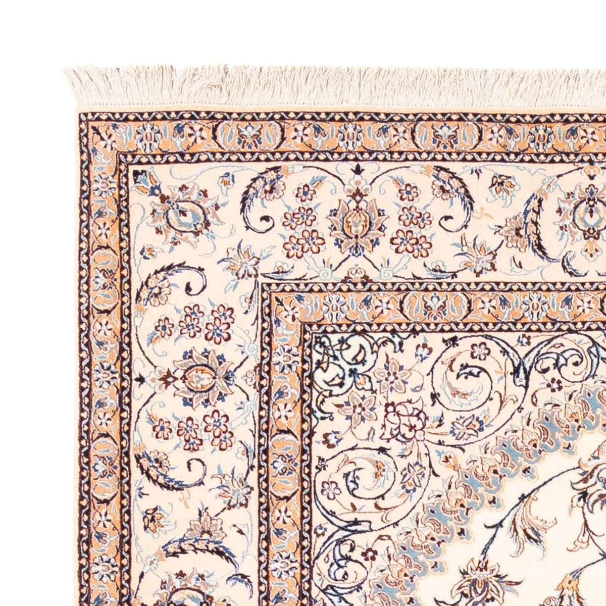 Tapis de Nain - 6La Tapis 203x240cm - Tapis persan - crème