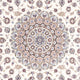 Perserteppich - Nain - Premium quadratisch  - 203 x 201 cm - creme